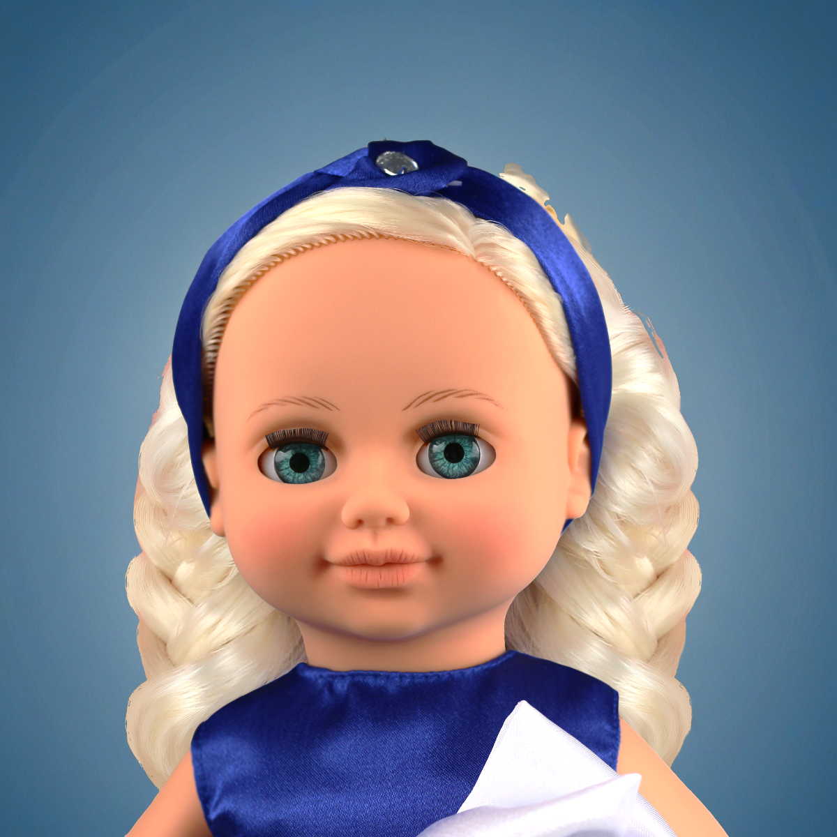 Анна праздничная 6. Пушистые ресницы и обаятельная улыбка.