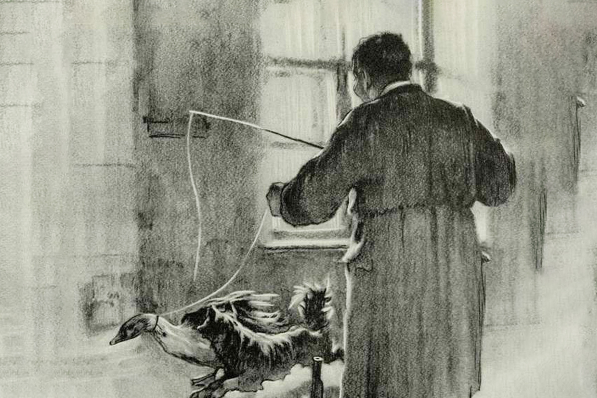 Public Domain / Wikimedia Commons📷Иллюстрация к рассказу «Каштанка»