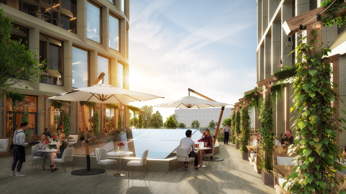 Ультрасовременный бизнес-центр Upside Кунцево на Западе Москвы