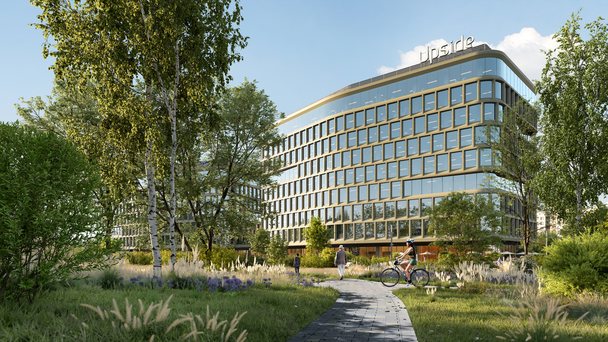 Ультрасовременный бизнес-центр Upside Кунцево на Западе Москвы