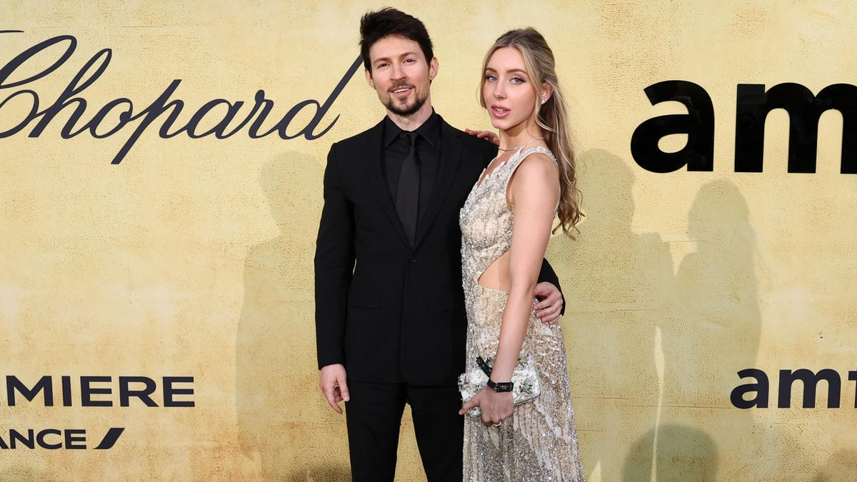    Павел Дуров и Юлия Вавилова. Фото: Getty Images