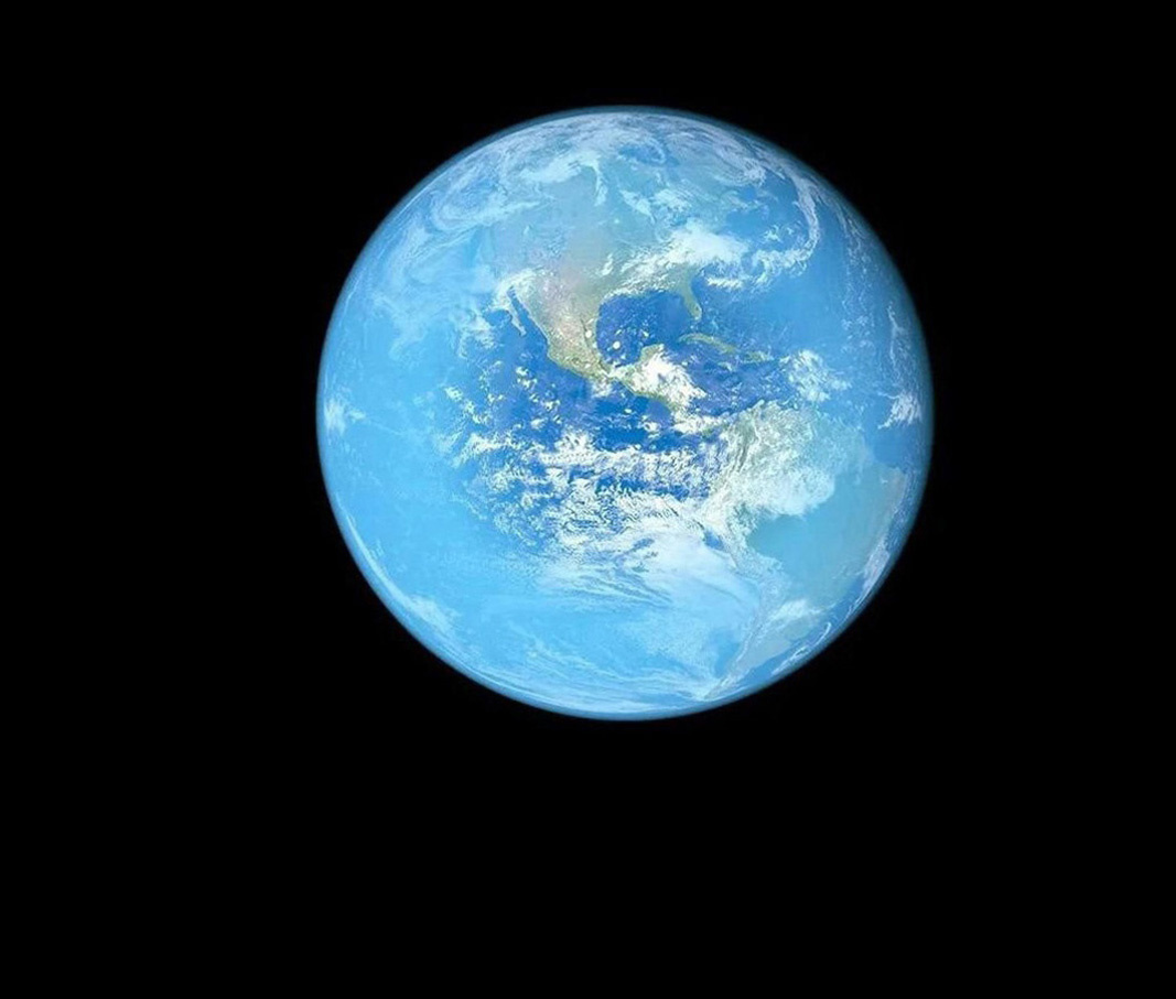 Земной шар вид из космоса / ESA 