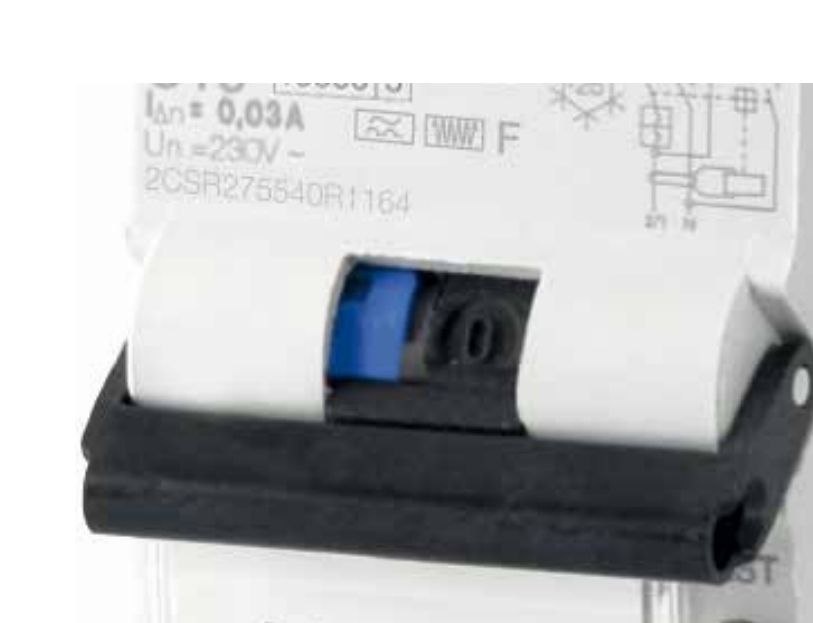 Обозначение  УЗО тип F 