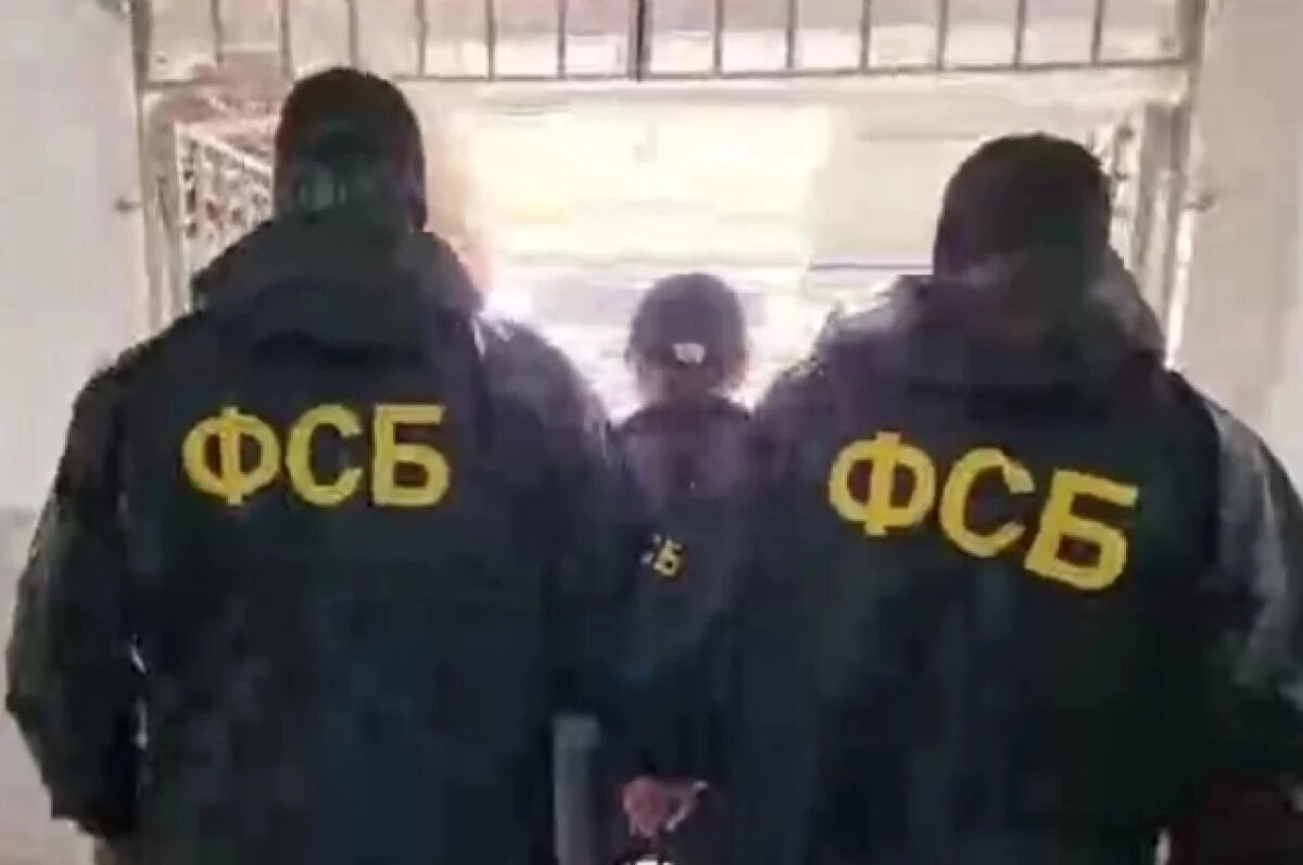    ФСБ показала кадры задержания жительницы Севастополя за работу на ГУР