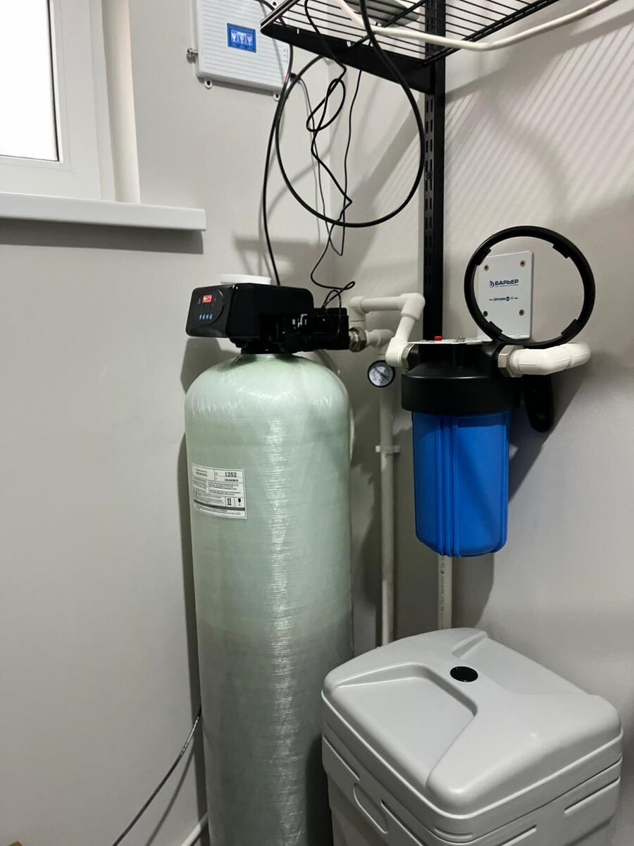 Автоматический фильтр умягчения воды DS Soft Classic 1252