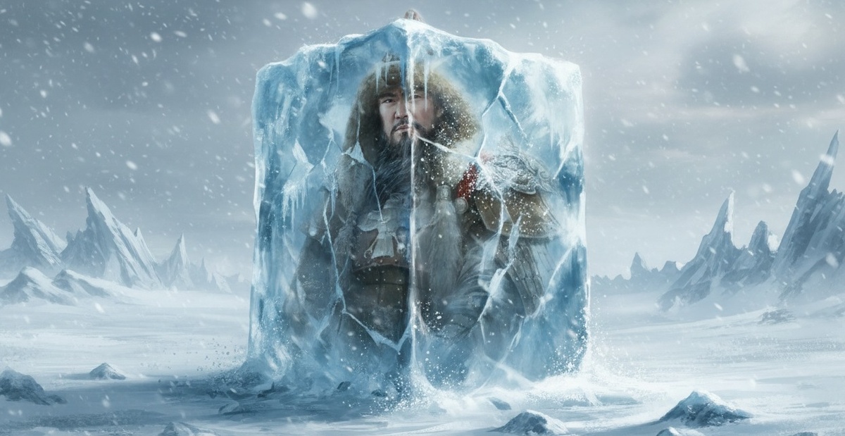 Изображение автора. Образ Чингисхана