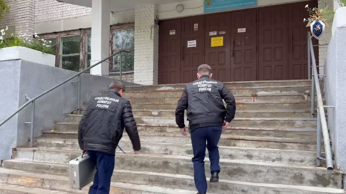 Скрин видео в тг-канале Следственного управления СК России по Архангельской области и НАО