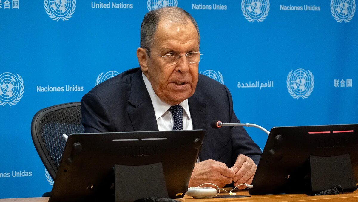   Ted Shaffrey / AP- Министр иностранных дел России Сергей Лавров