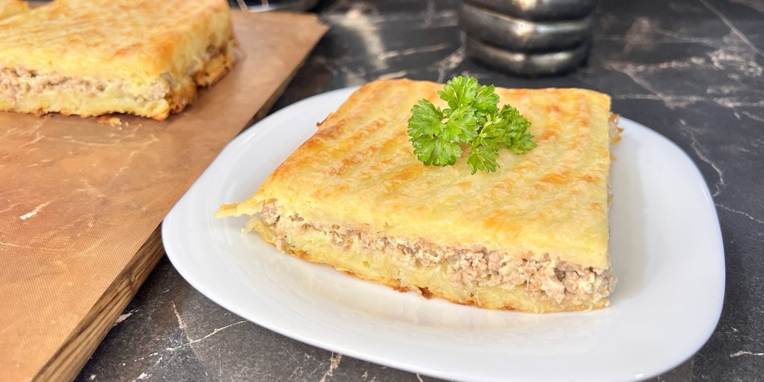 Картофельная запеканка с фаршем