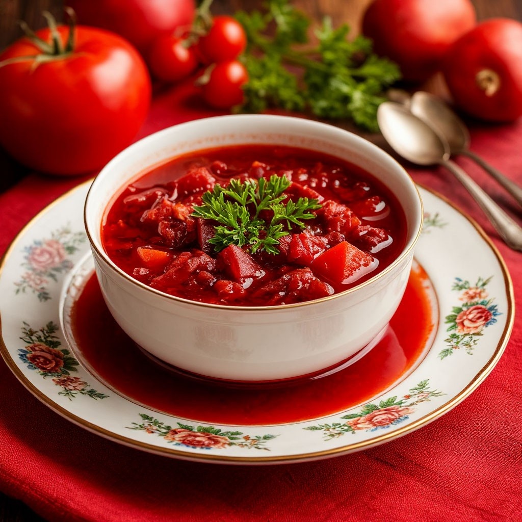 Классический рецепт борща