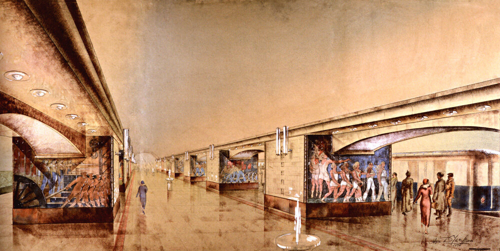 Московское метро. Начало. Часть 3