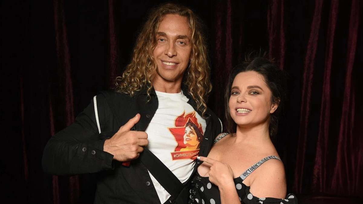    Наташа Королёва и Тарзан (Сергей Глушко). Фото: Инстаграм (запрещён в РФ) @koroleva_star