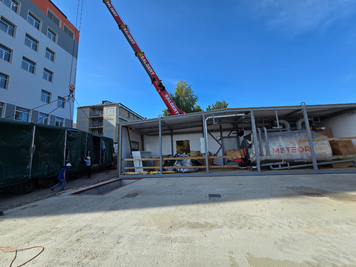 модульная газовая котельная