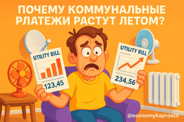    Почему коммунальные платежи растут летом? admin
