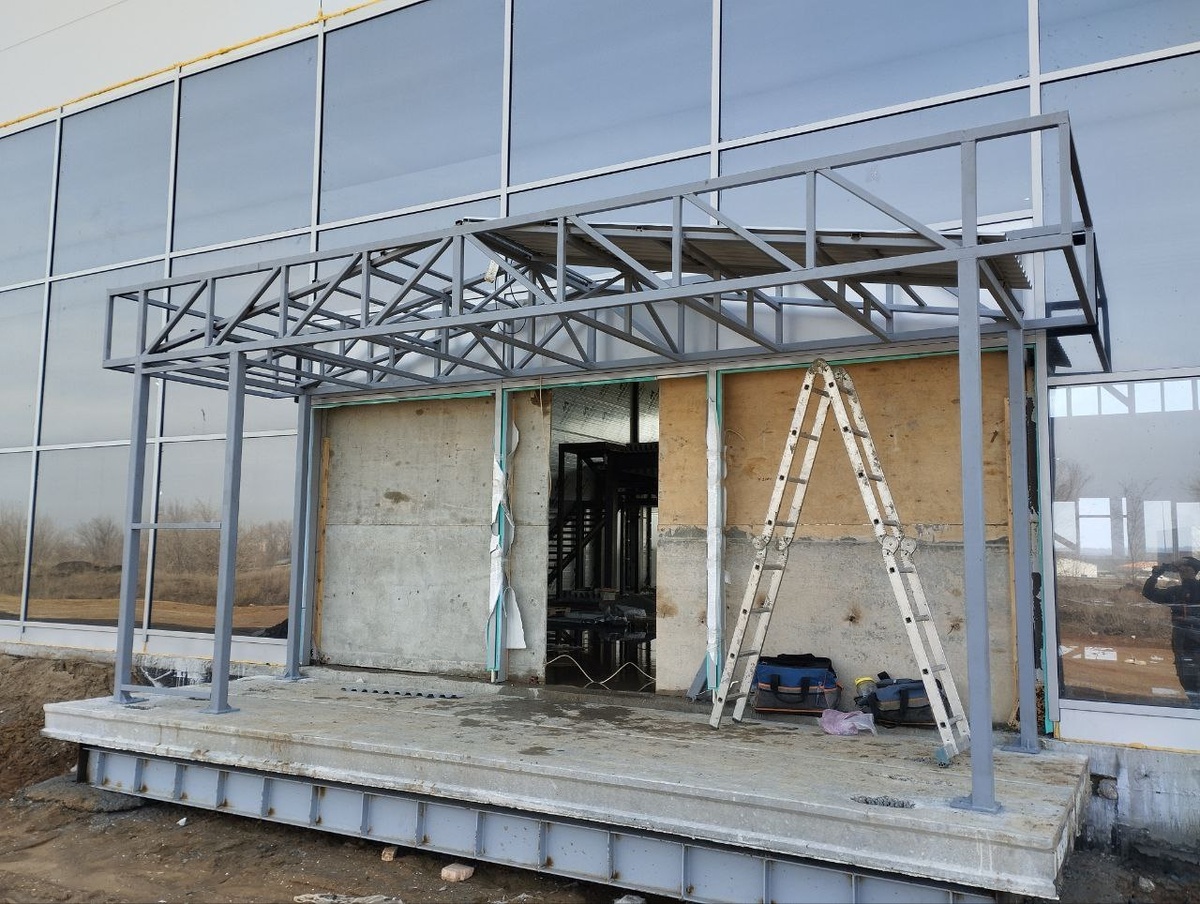 Металлокаркас для входной группы от "Артель-М" Самара