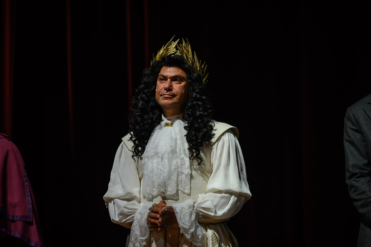    Николай Цискаридзе в роли Людовика XIV