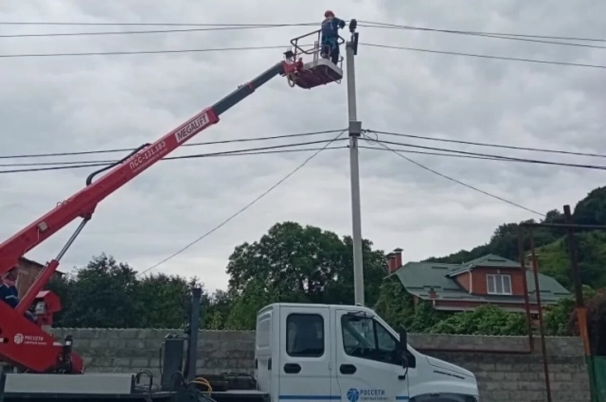    Энергетики проводят капремонт ЛЭП в Северной Осетии
