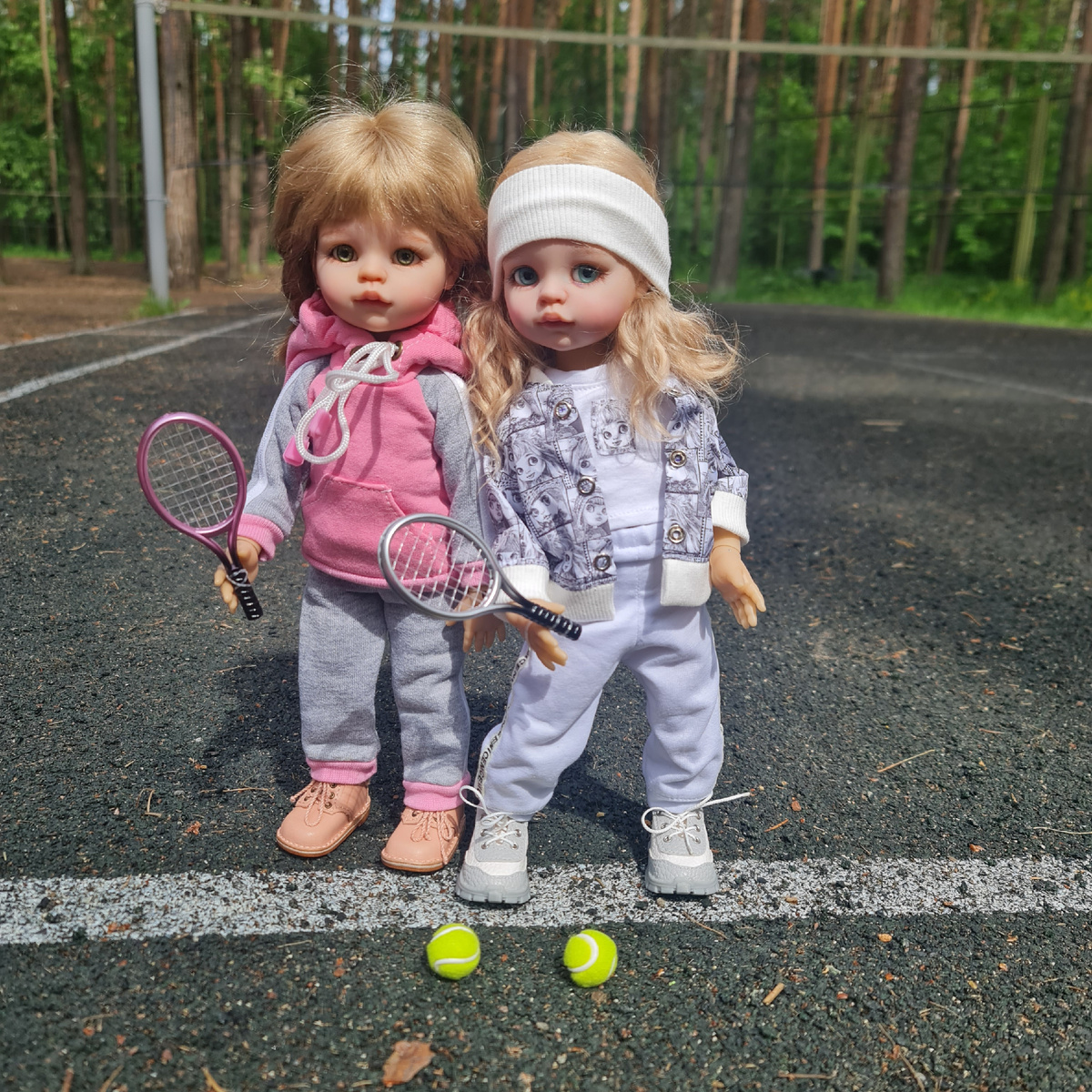 Мои обалдевшие от солнца "спортсменки"