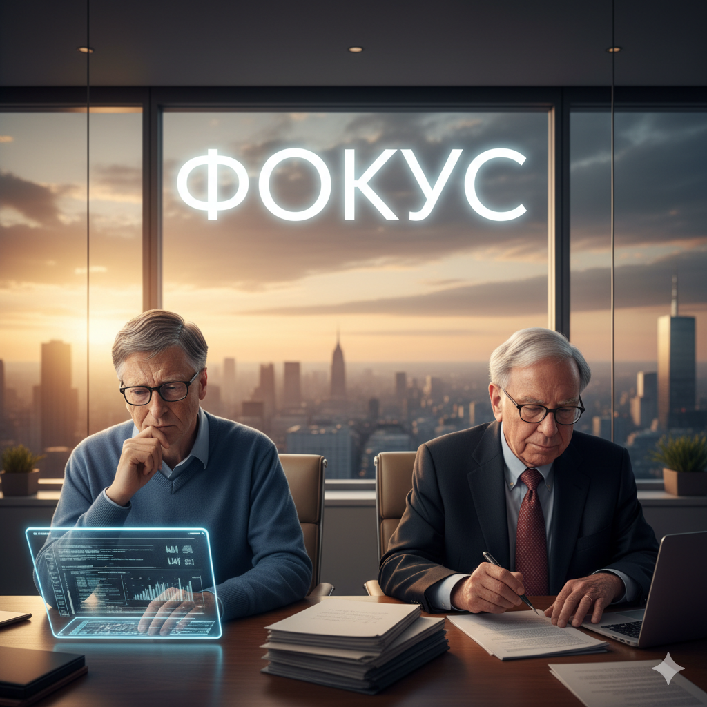 Двое богатейших людей мира, Билл Гейтс и Уоррен Баффет