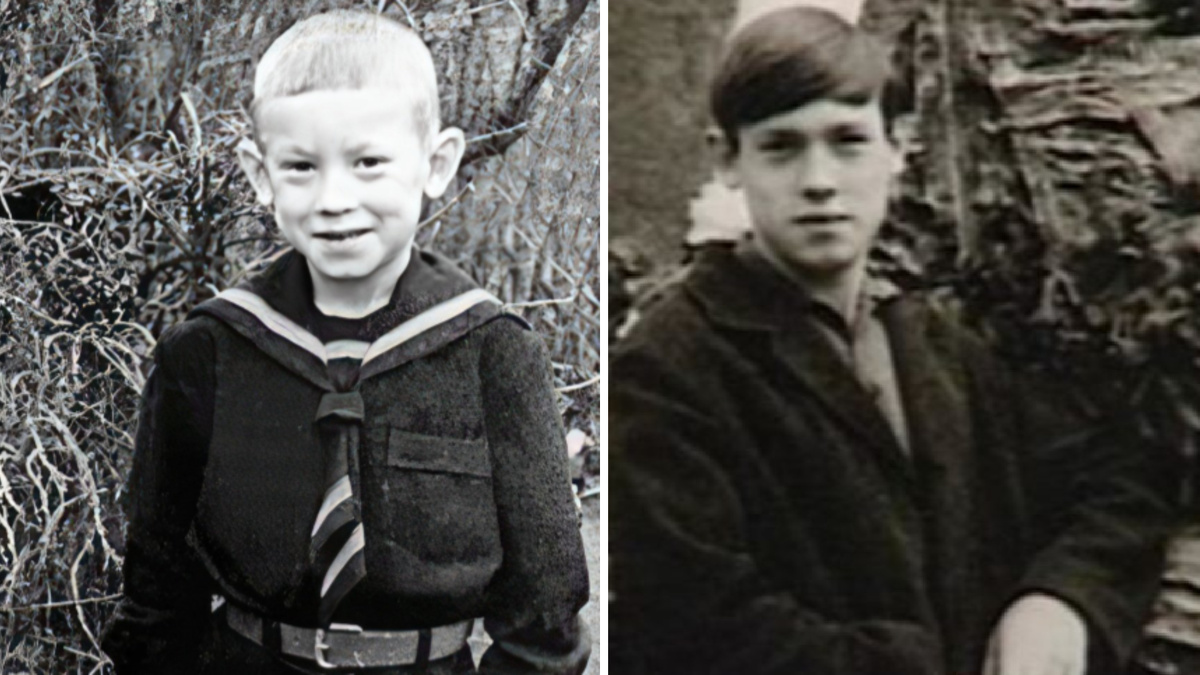 Виктор в детстве
