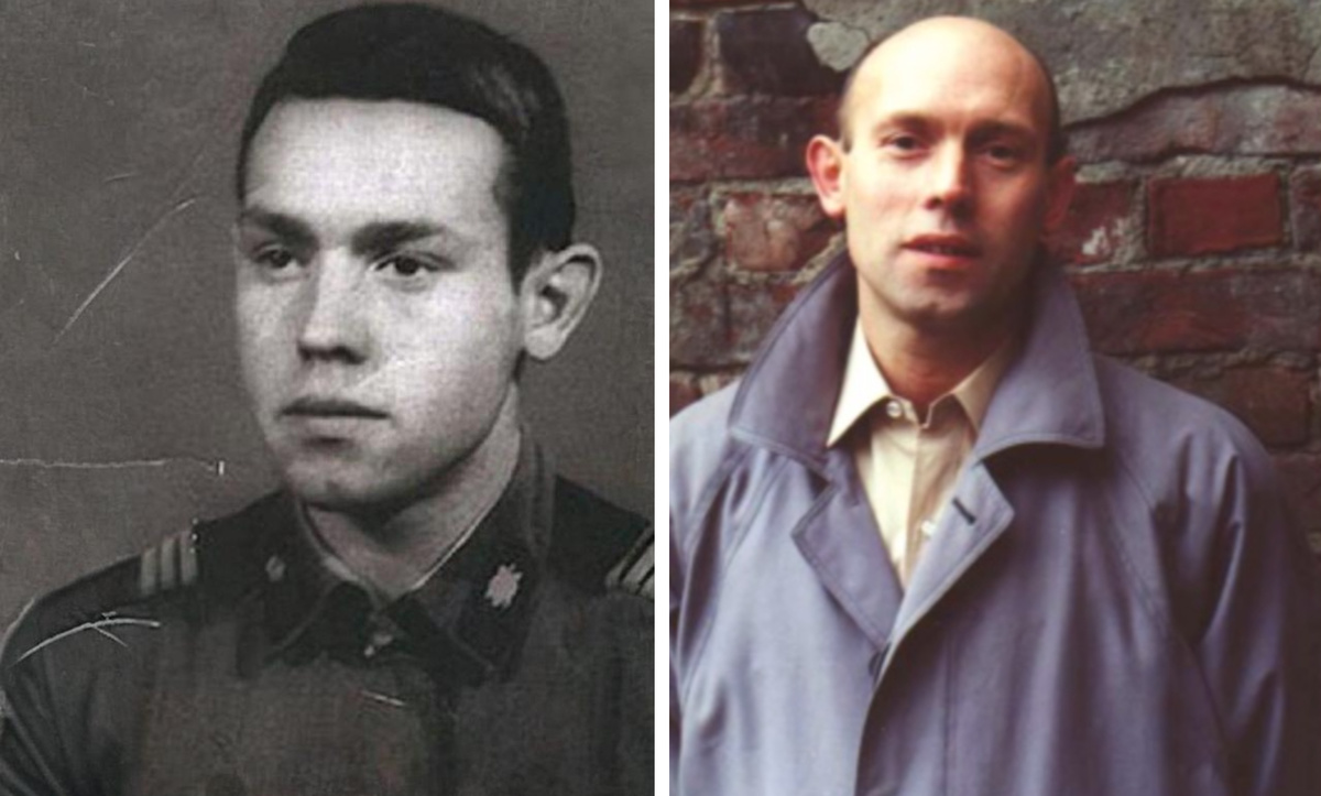 Виктор в армии, в молодости