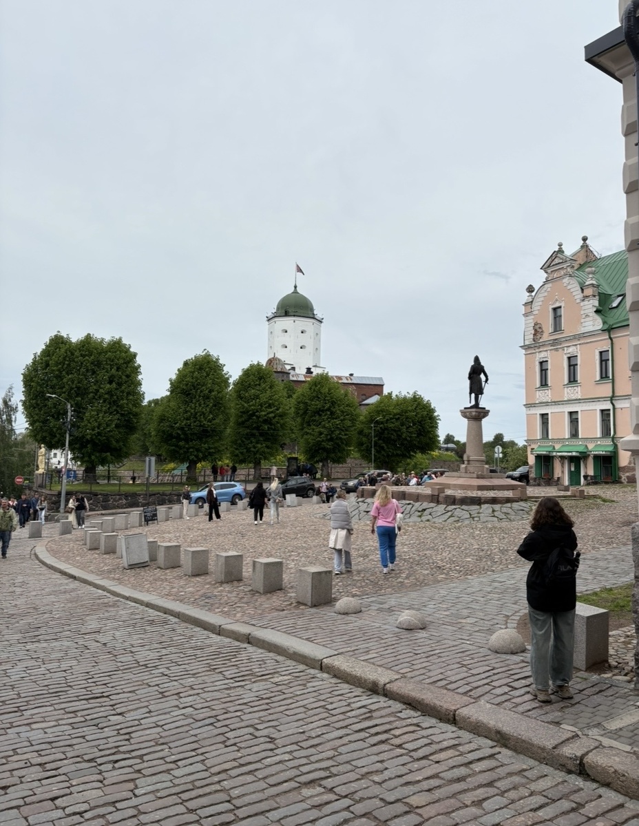 Площадь старой ратуши. Выборг