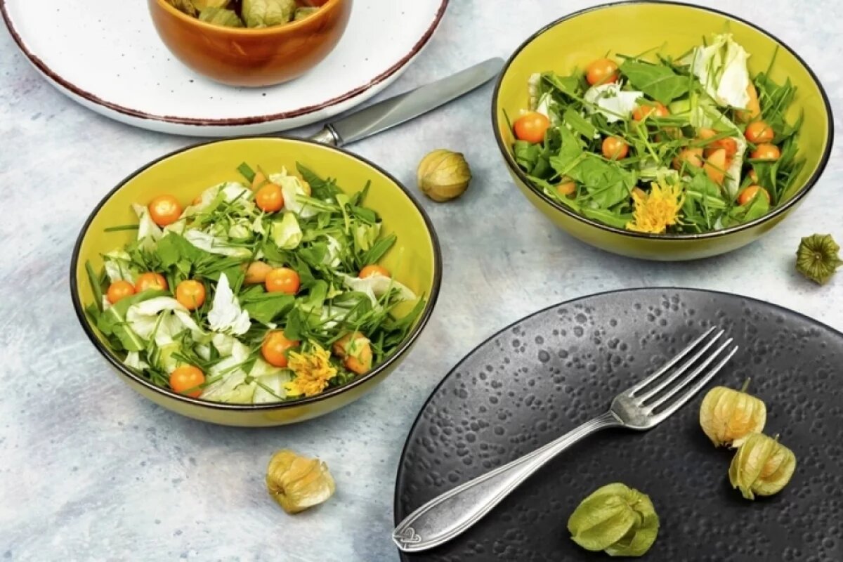    Физалис встречается во многих странах под разными названиями: пузырник, песья вишня, земляная клюква, изумрудная ягода.