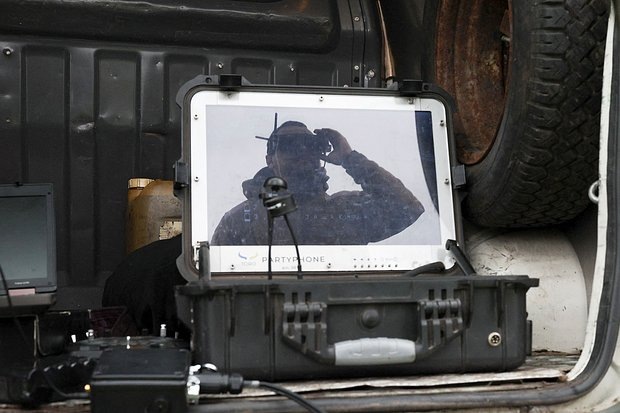    Оператор украинского FPV-дрона. Фото: Violeta Santos Moura / Reuters