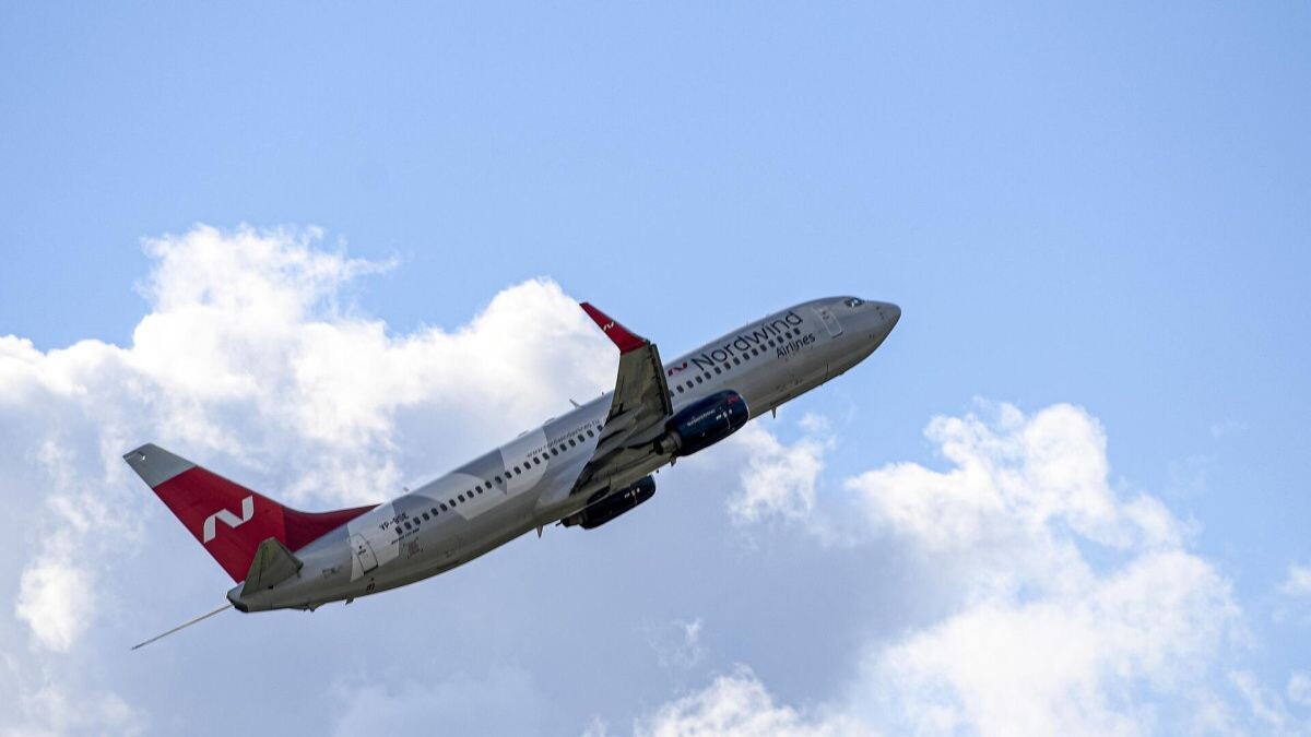     Самолет авиакомпании Nordwind Airlines. Источник: РИА Новости Автор фото: Максим Богодвид