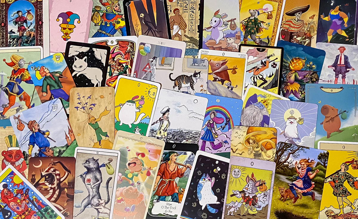 Такие разные карты "Дурак" (фото моё)