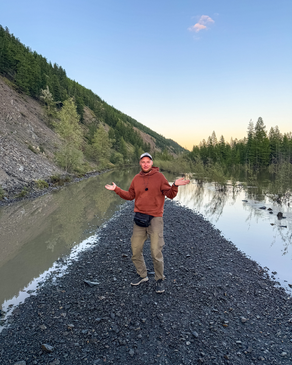 Федеральную трассу затопило