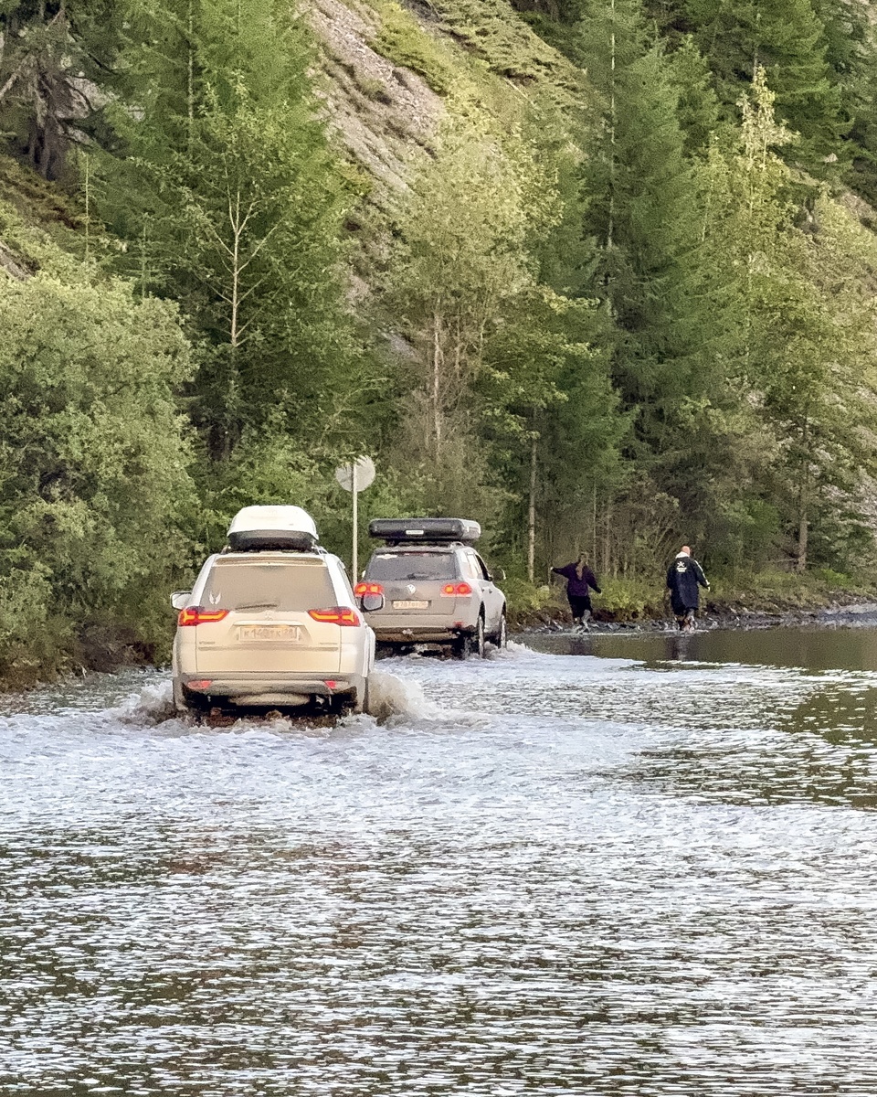 Едем по воде