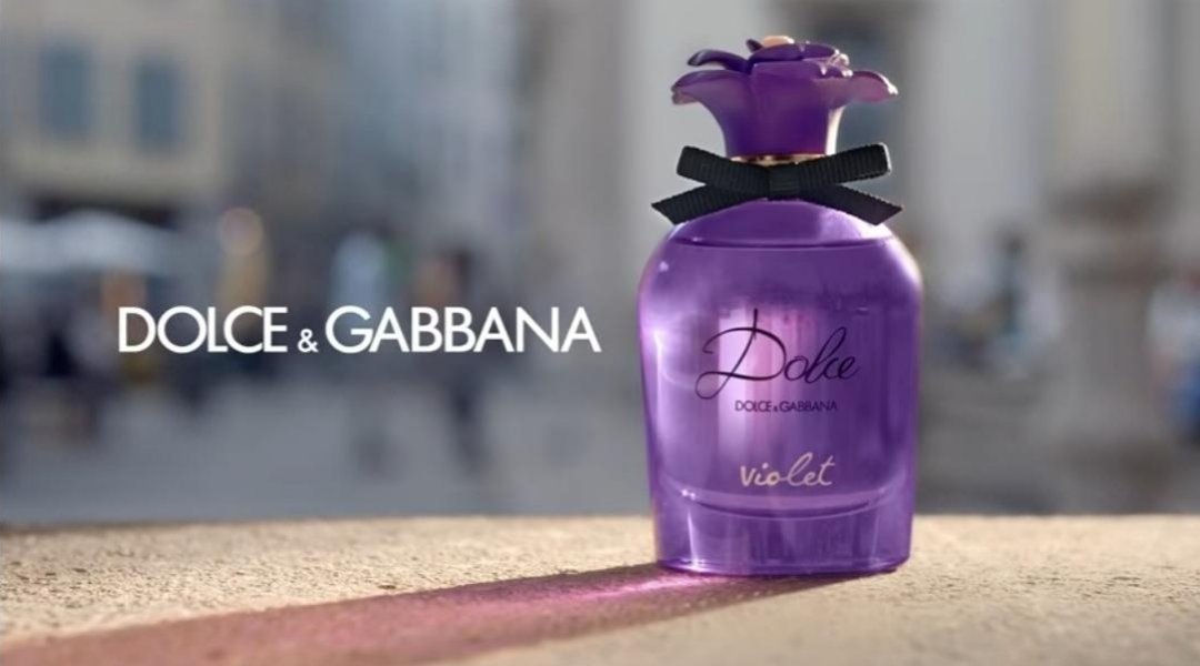Кадр из рекламного ролика на туалетную воду Dolce Violet Dolce & Gabbana