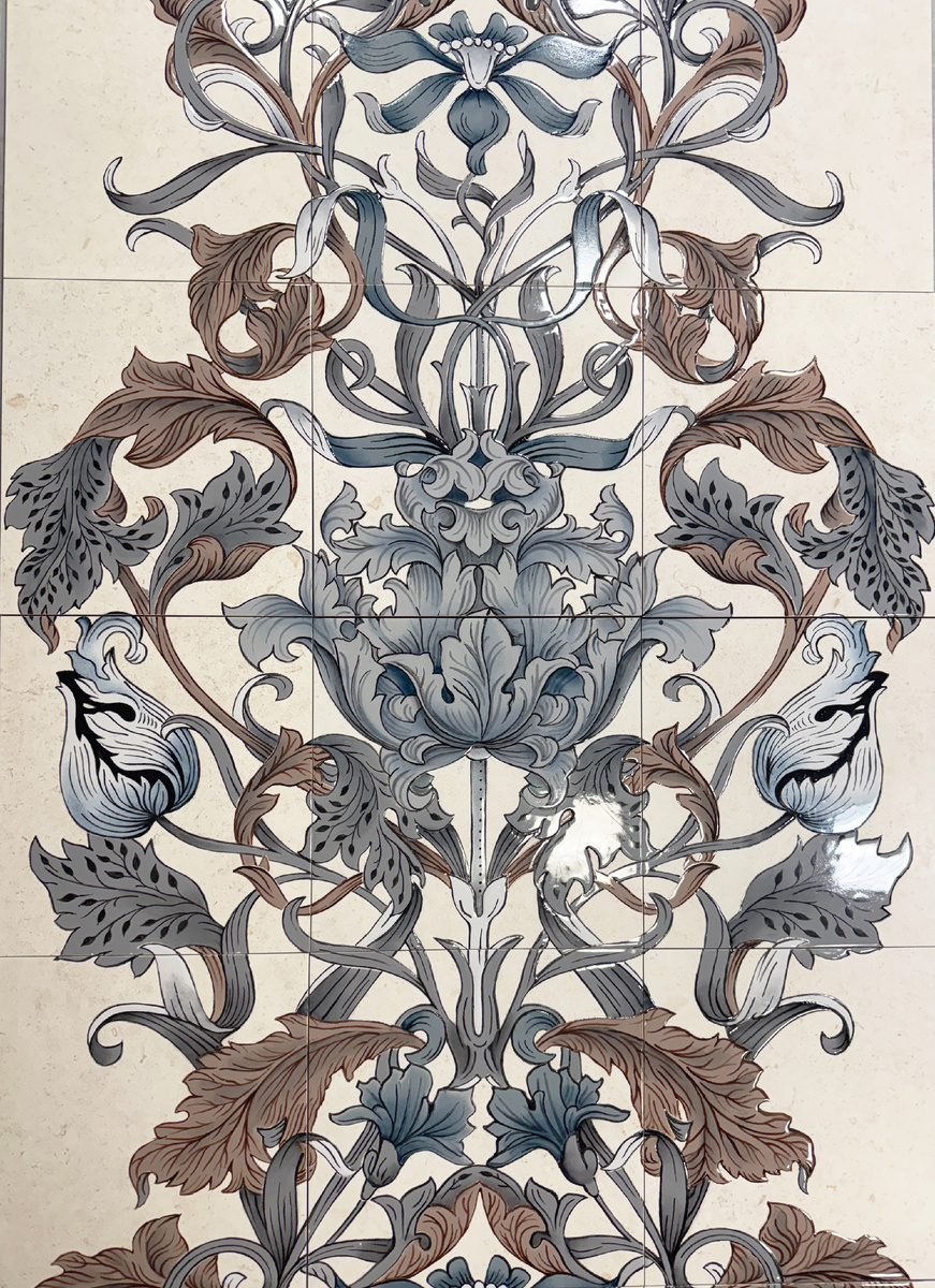 Керамический узор