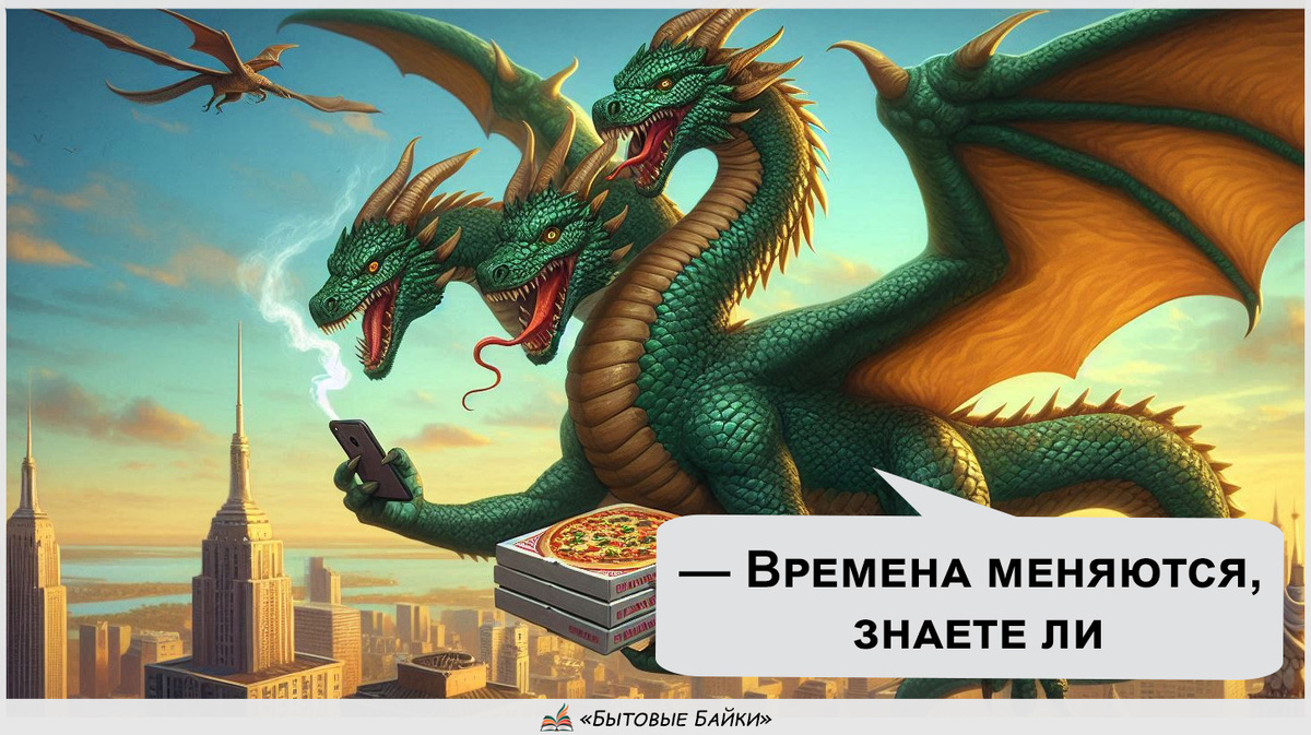 Змей Горыныч открыл службу доставки