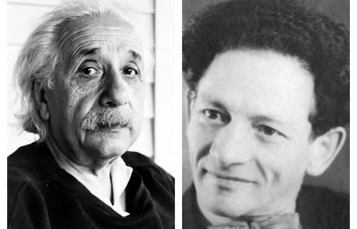 Энштейн и Мессинг.
