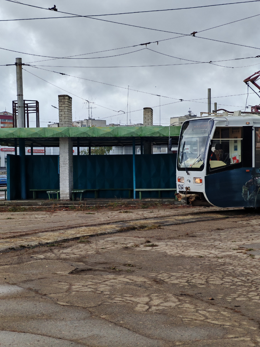 Остановка "Дамба" Ульяновск. Фото атора 