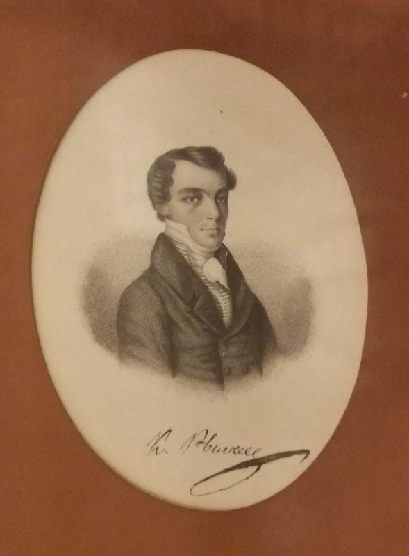 Неизвестный художник. К.Ф. Рылеев. 1861. Из собрания ГМП