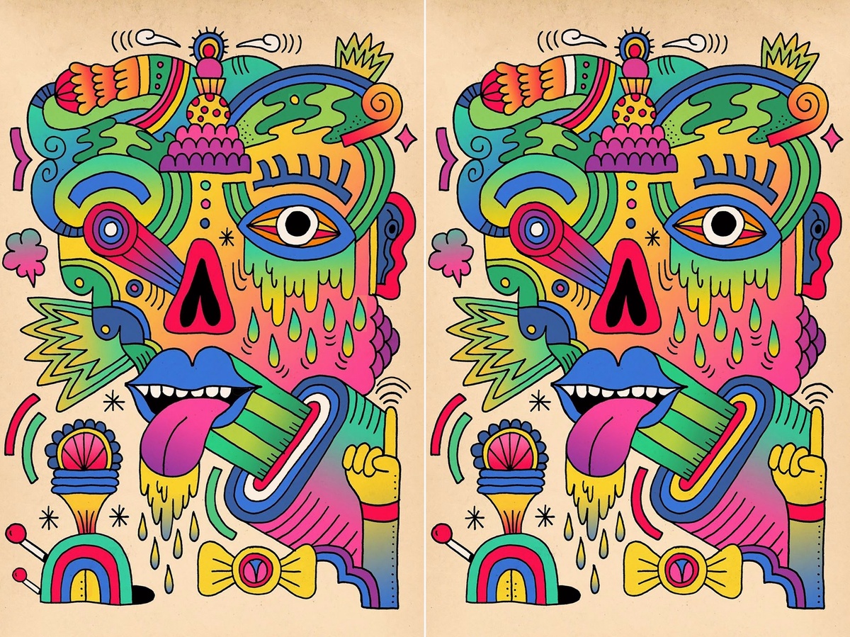 Найдите 11 отличий