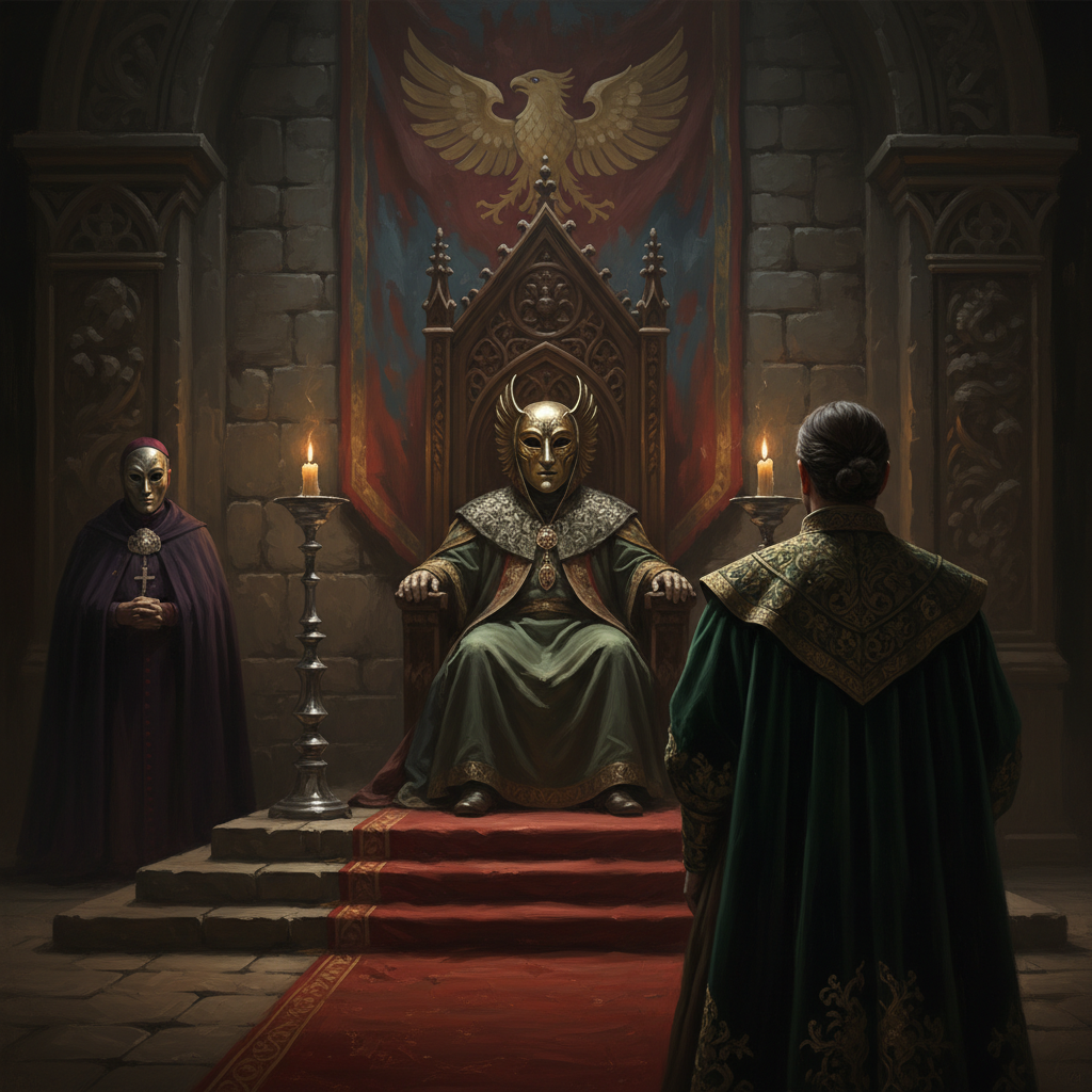 Аудиенция в масках.