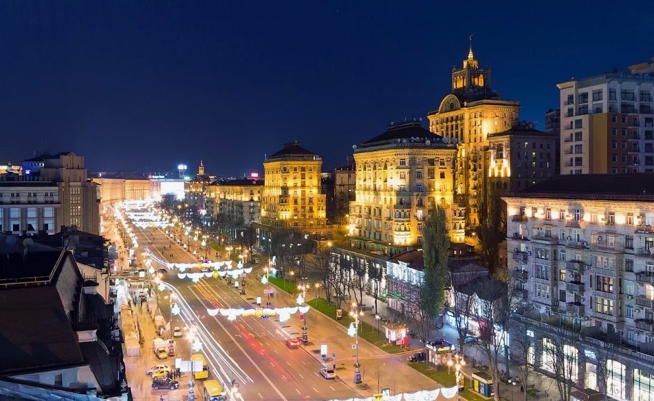 Крещатик. Киев.