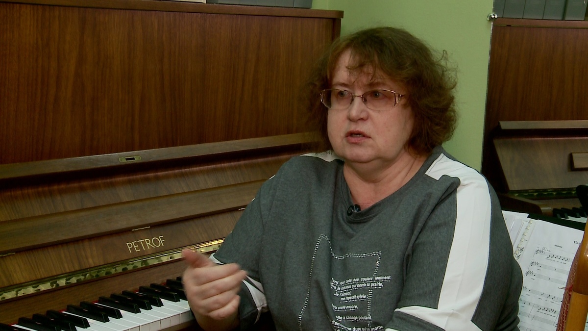 Руководитель ансамбля "Музыкальный трамплин" Галина Логачёва