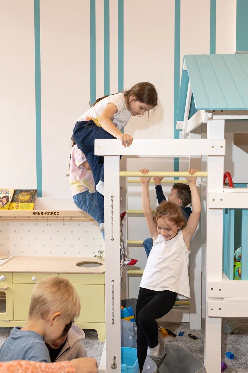 Игровая комната в детском бассейне на Таганской