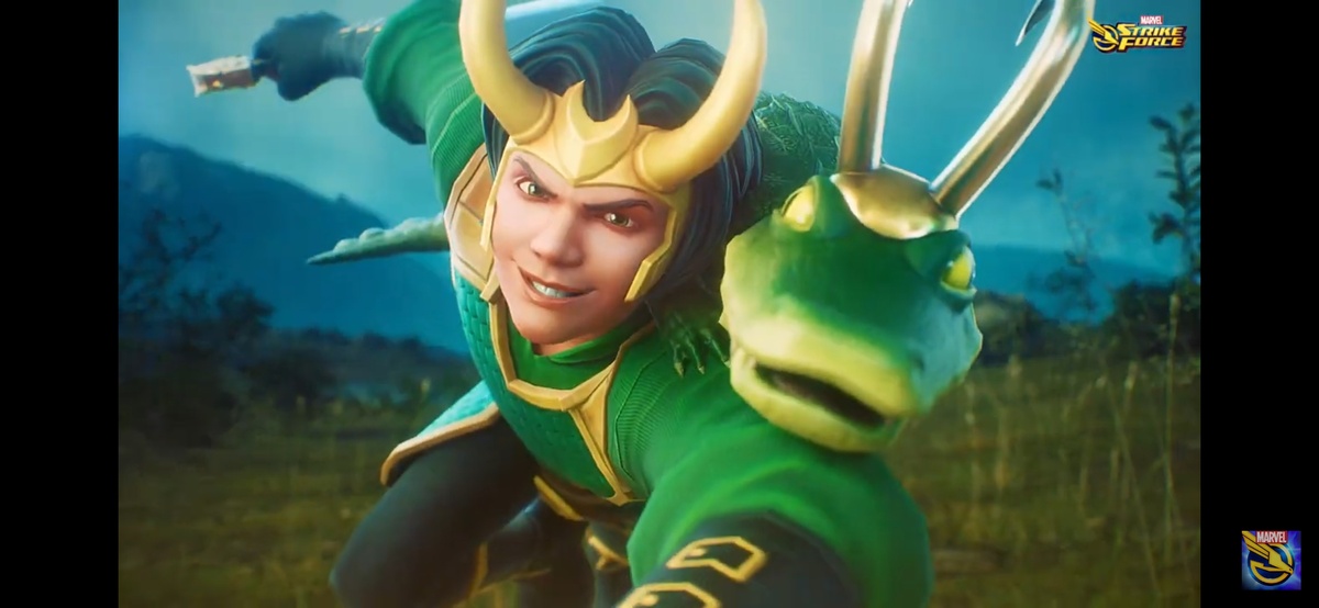 Скриншот из игры Marvel Strike Force