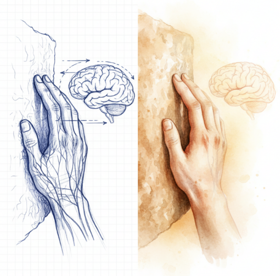 «Чертёжник» использует для своих докладов толстые, скоростные нервные волокна — как интернет-кабель. А «художник» — тоненькие, неспешные волокна, которые передают не столько информацию, сколько само переживание.