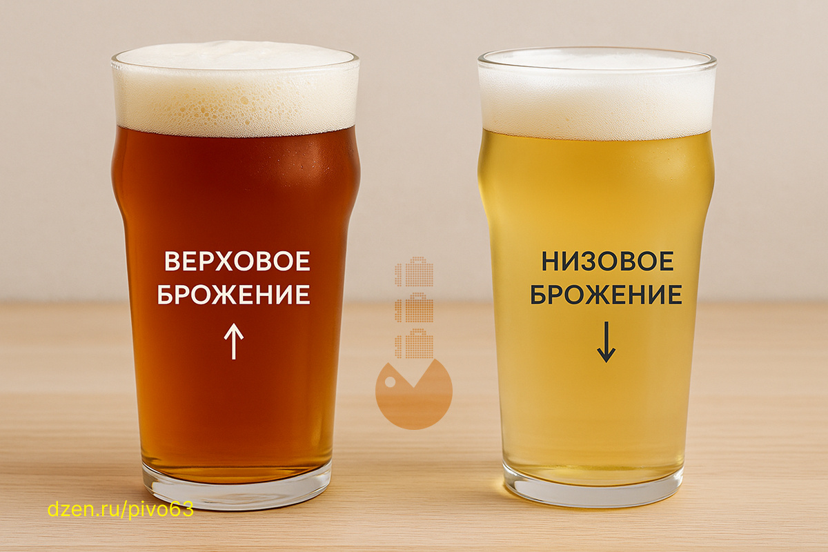 Эль и лагер: разница верхового и низового брожения