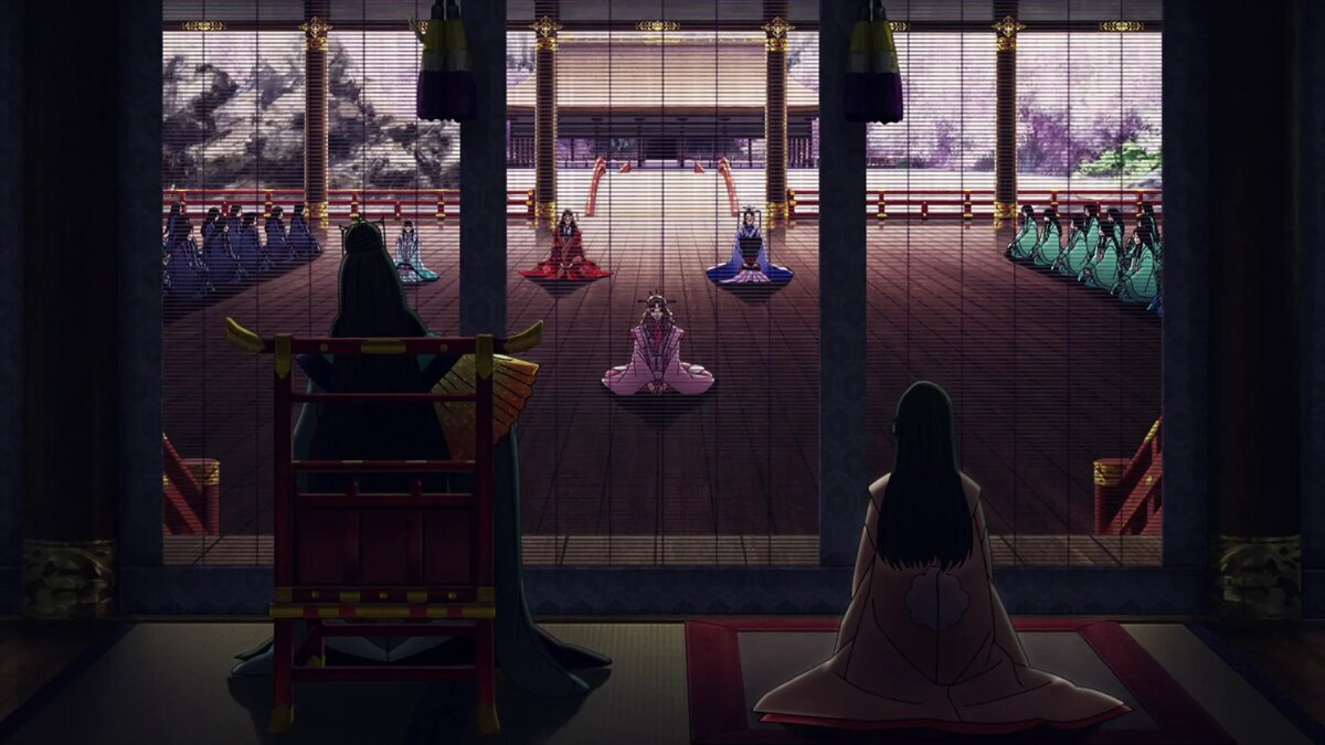 Кадр из аниме «Ворон не выбирает господина»   📷