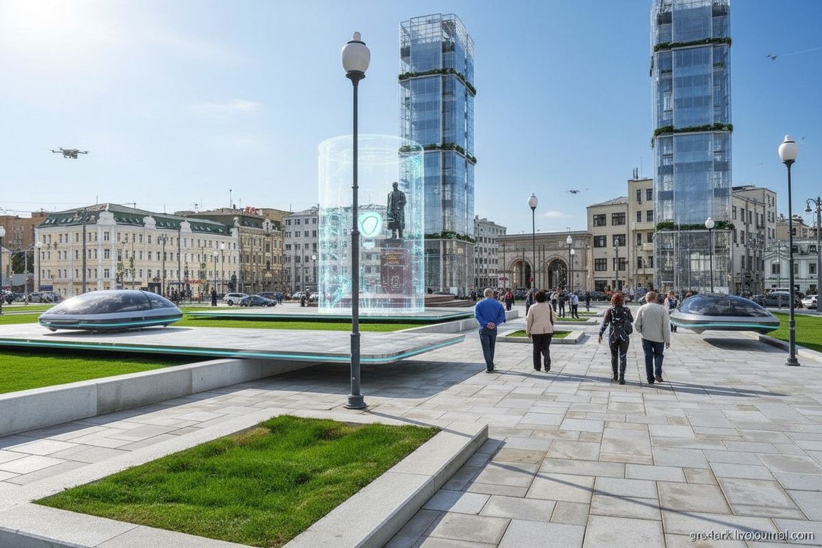 Художественный нейро-арт коллаж