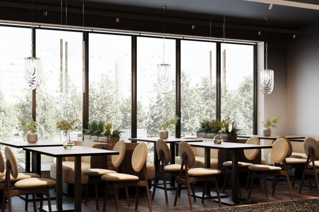 Интерьер ресторана Gustogram