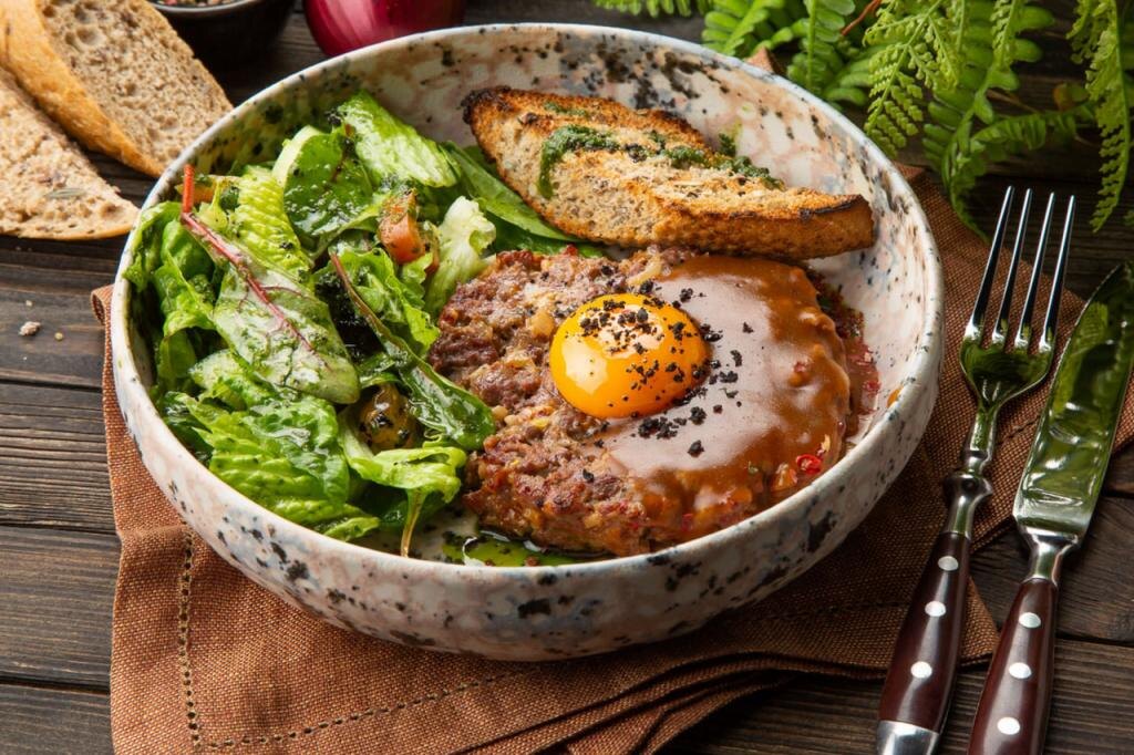 Блюда в ресторане Gustogram